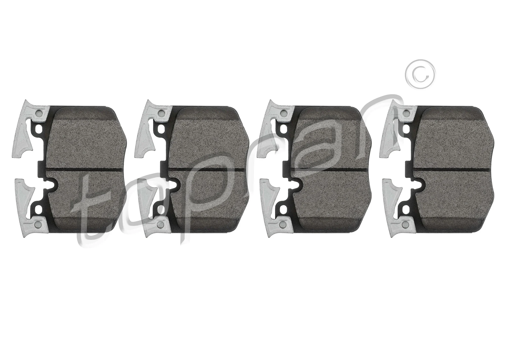 TOPRAN fékbetétkészlet, tárcsafék - 504 449 - TothCarparts