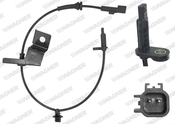WAGNER érzékelő, kerékfordulatszám - ABS00550 - TothCarparts