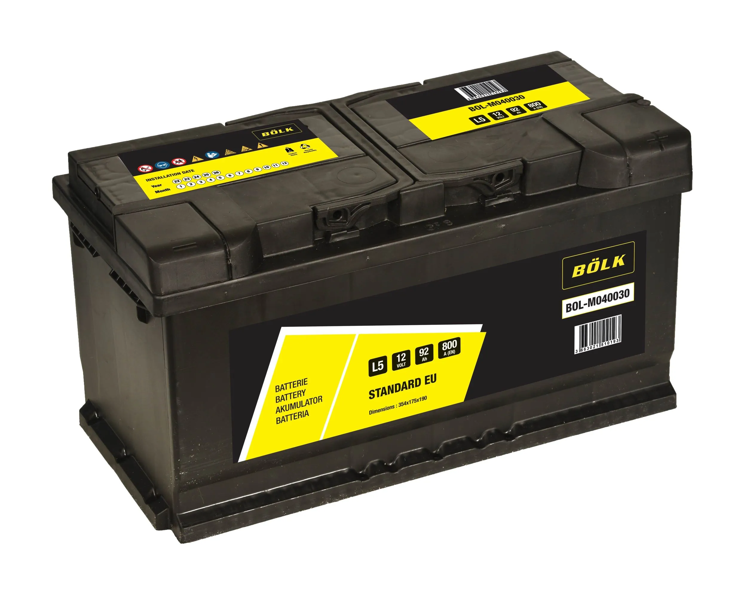 BÖLK Indító akkumulátor - BOL-M040030 - TothCarparts