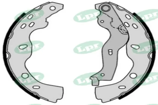 LPR-CN fékpofakészlet - 09190 - TothCarparts