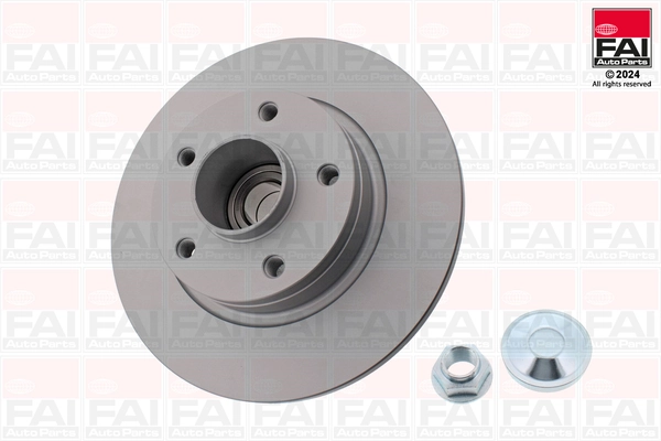 FAI AutoParts féktárcsa - BD137 - TothCarparts