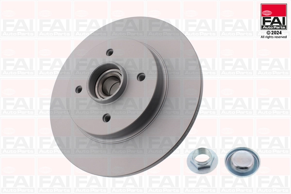 FAI AutoParts féktárcsa - BD114 - TothCarparts