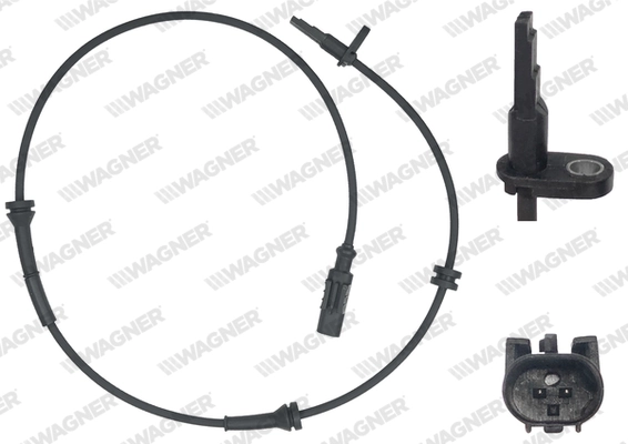 WAGNER érzékelő, kerékfordulatszám - ABS00797 - TothCarparts