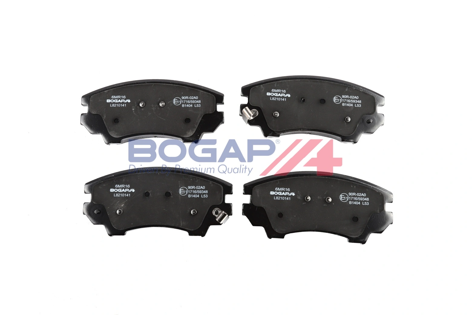 BOGAP fékbetétkészlet, tárcsafék - L8210141 - TothCarparts