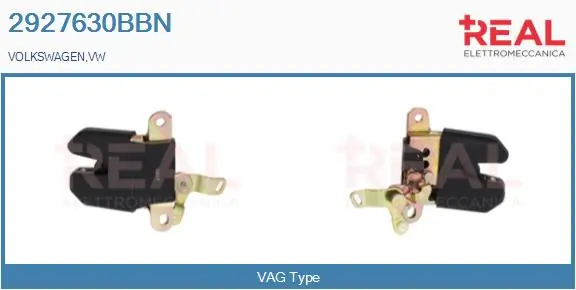 REAL Hátsó csapóajtó zár - 2927630BBN - TothCarparts