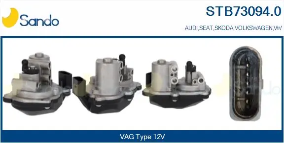 SANDO fojtószelep ház - STB73094.0 - TothCarparts
