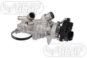 GRAF Vízpumpa + fogasszíj készlet - PA1620A - TothCarparts