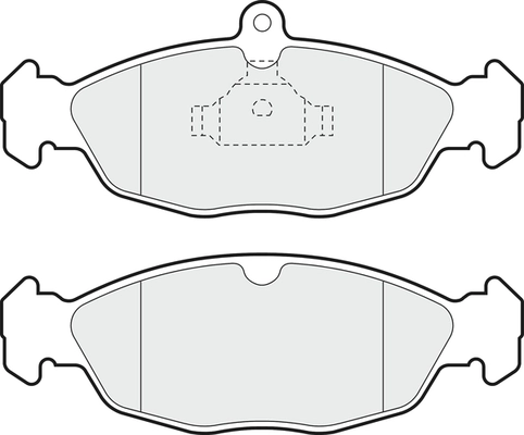 APEC fékbetétkészlet, tárcsafék - PD4289 - TothCarparts