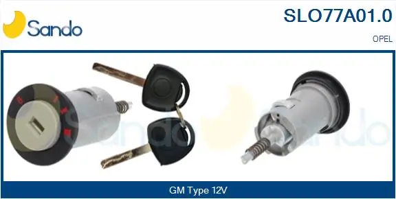 SANDO Zárhenger, gyújtáskapcsoló zár - SLO77A01.0 - TothCarparts