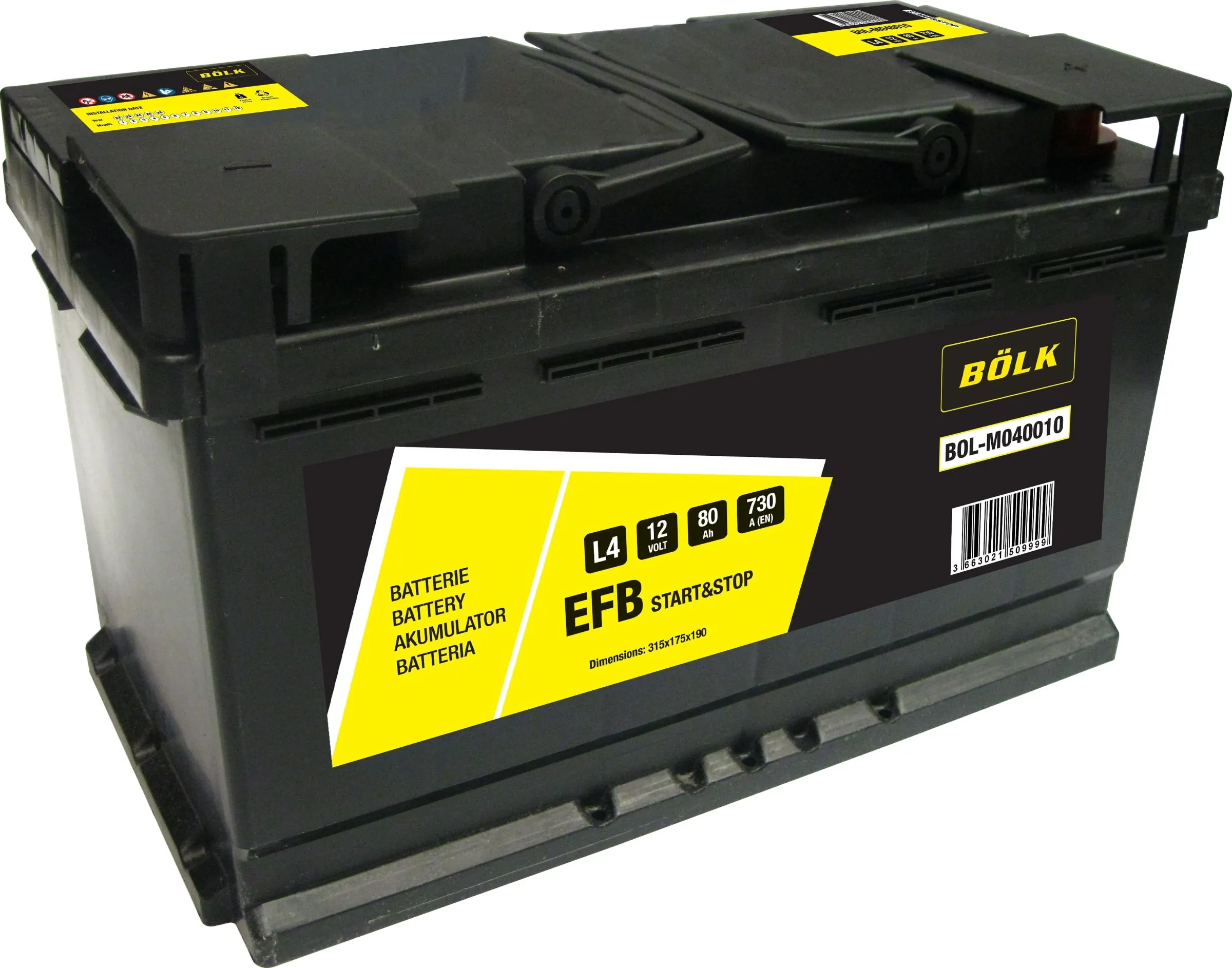 BÖLK Indító akkumulátor - BOL-M040010 - TothCarparts