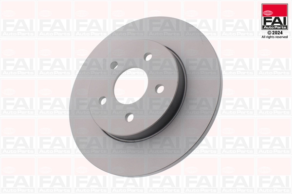 FAI AutoParts féktárcsa - BD161 - TothCarparts