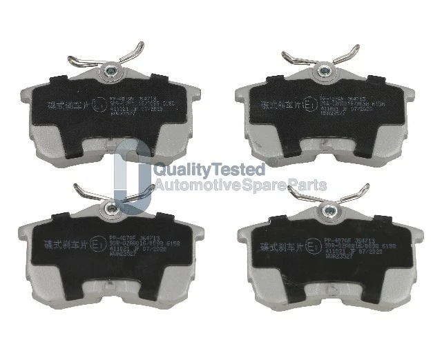 JAPANPARTS fékbetétkészlet, tárcsafék - PP407JM - TothCarparts