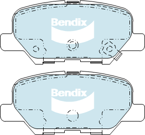 BENDIX-SEA fékbetétkészlet, tárcsafék - DB2294 MKT - TothCarparts