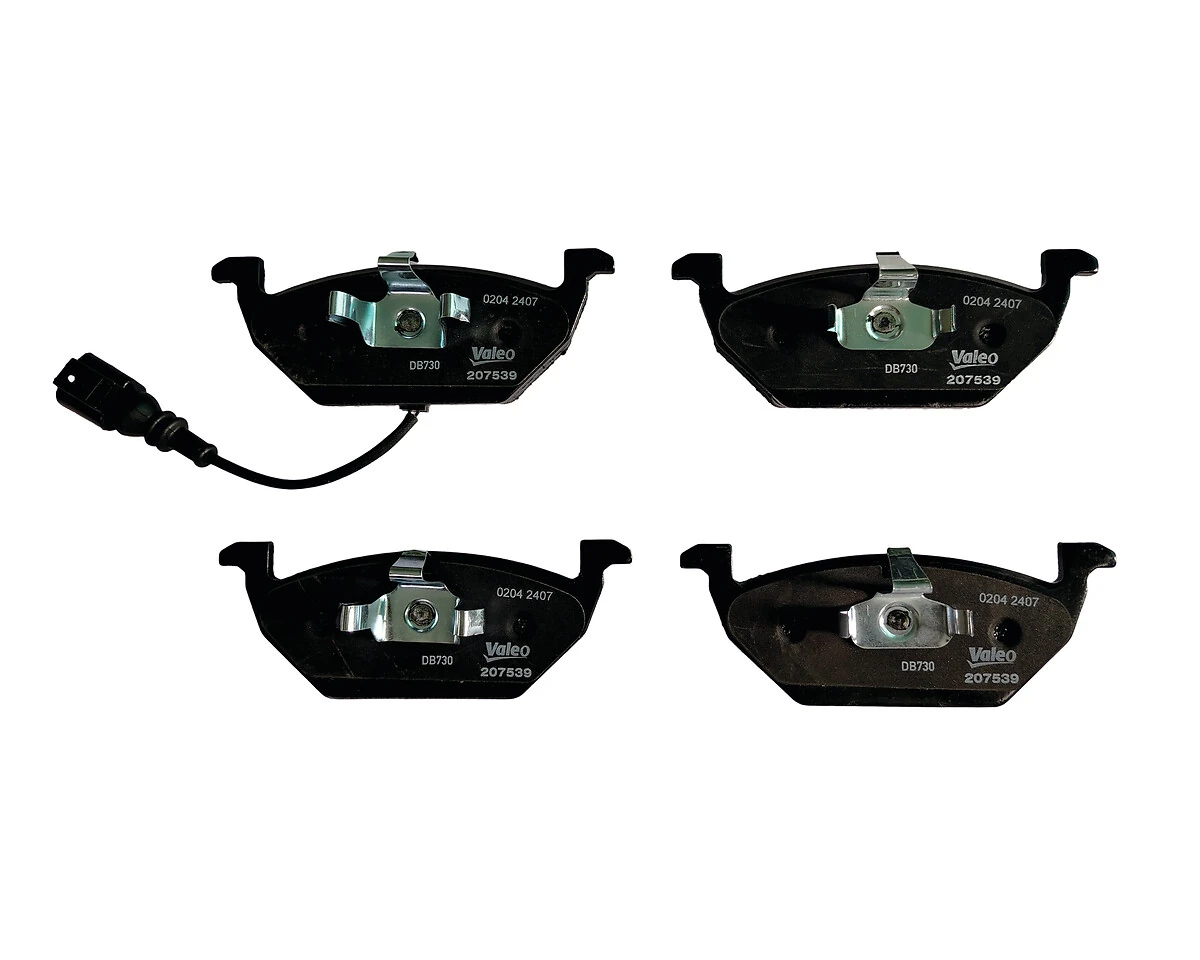 VALEO fékbetétkészlet, tárcsafék - 207539 - TothCarparts