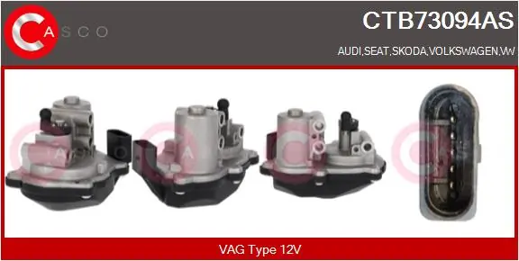 CASCO fojtószelep ház - CTB73094AS - TothCarparts