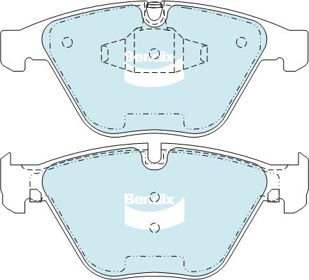 BENDIX-SEA fékbetétkészlet, tárcsafék - DB2194 EURO+ - TothCarparts