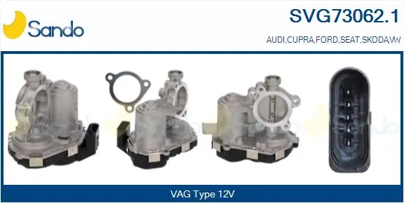 SANDO AGR-szelep - SVG73062.1 - TothCarparts