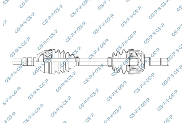 MDR hajtótengely - GSP-260027OL - TothCarparts