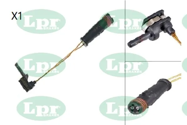 LPR-CN figyelmezető kontaktus, fékbetétkopás - KS0062 - TothCarparts