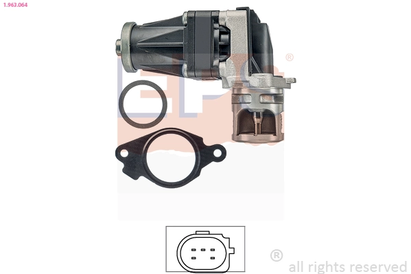 EPS AGR-szelep - 1.963.064 - TothCarparts