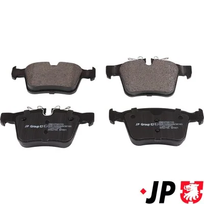 JP GROUP fékbetétkészlet, tárcsafék - 2863700110 - TothCarparts