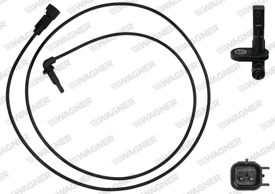 WAGNER érzékelő, kerékfordulatszám - ABS00461 - TothCarparts
