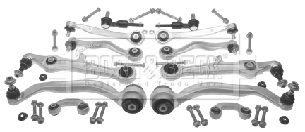 BORG & BECK javítókészlet, keresztlengőkar - BCA7121K - TothCarparts