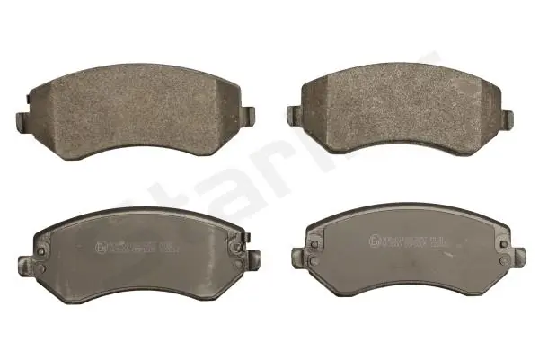 STARLINE fékbetétkészlet, tárcsafék - BD S752 - TothCarparts