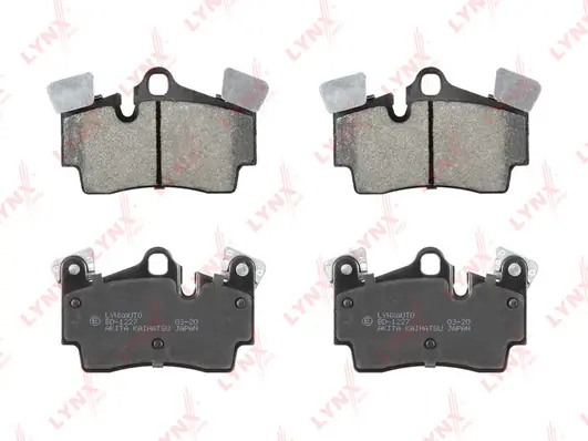 LYNXAUTO fékbetétkészlet, tárcsafék - BD-1227 - TothCarparts