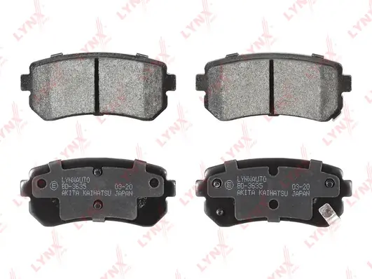 LYNXAUTO fékbetétkészlet, tárcsafék - BD-3635 - TothCarparts