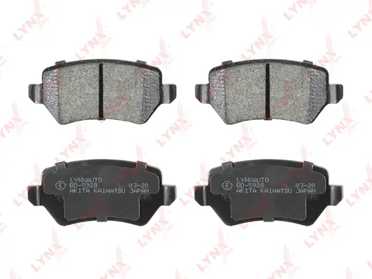 LYNXAUTO fékbetétkészlet, tárcsafék - BD-5928 - TothCarparts