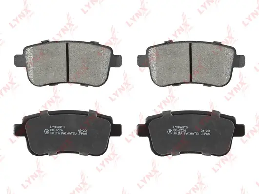 LYNXAUTO fékbetétkészlet, tárcsafék - BD-6326 - TothCarparts