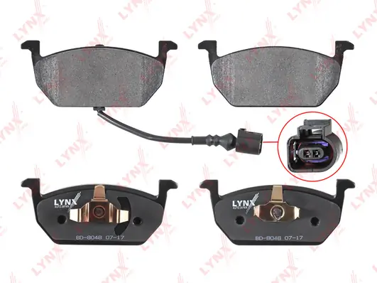 LYNXAUTO fékbetétkészlet, tárcsafék - BD-8048 - TothCarparts