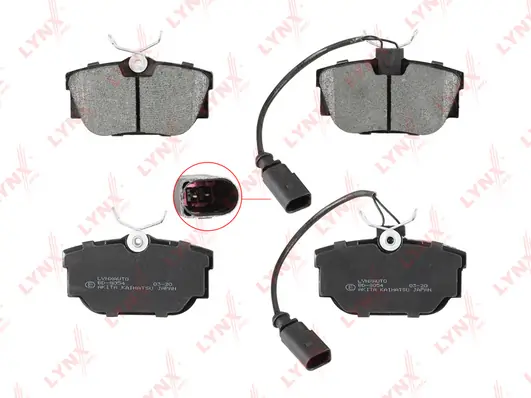 LYNXAUTO fékbetétkészlet, tárcsafék - BD-8054 - TothCarparts