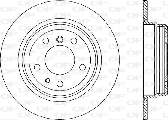 OPEN PARTS féktárcsa - BDA1086.10 - TothCarparts