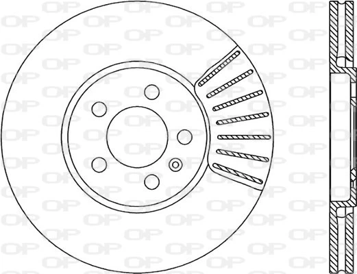 OPEN PARTS féktárcsa - BDA1591.20 - TothCarparts