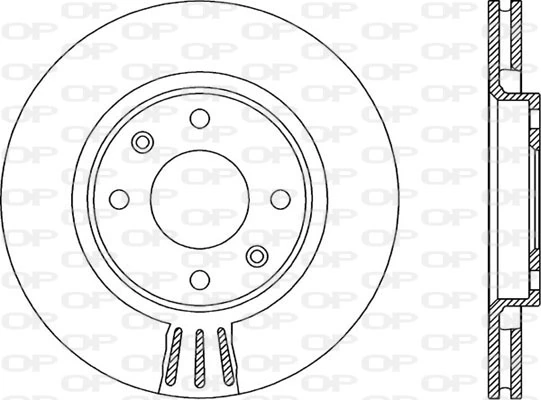 OPEN PARTS féktárcsa - BDA1901.20 - TothCarparts