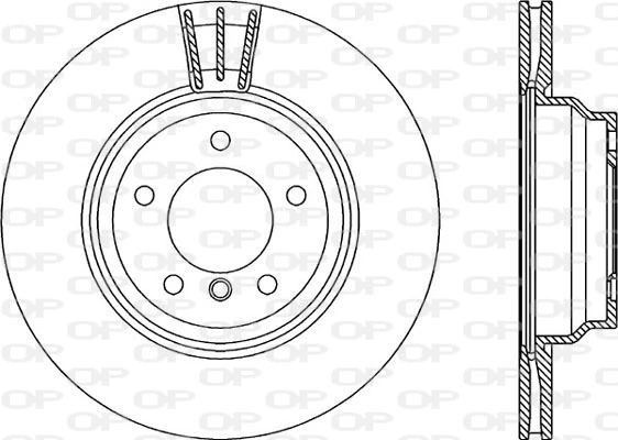 OPEN PARTS féktárcsa - BDA2276.20 - TothCarparts