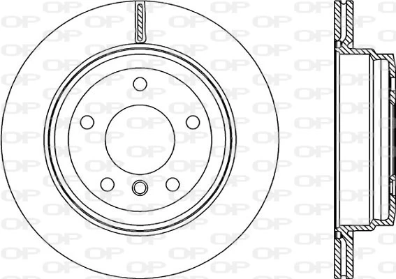 OPEN PARTS féktárcsa - BDA2278.20 - TothCarparts