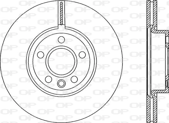 OPEN PARTS féktárcsa - BDA2302.20 - TothCarparts