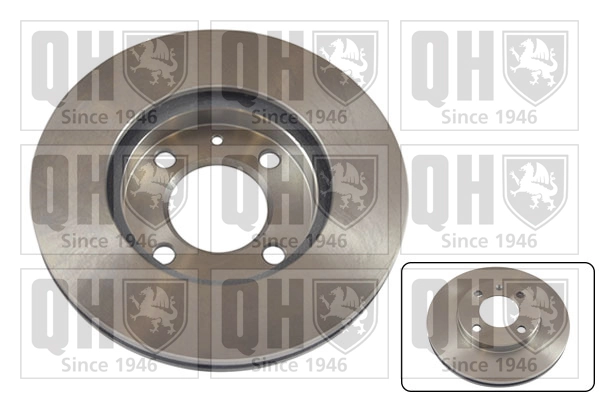 QUINTON HAZELL féktárcsa - BDC3309 - TothCarparts