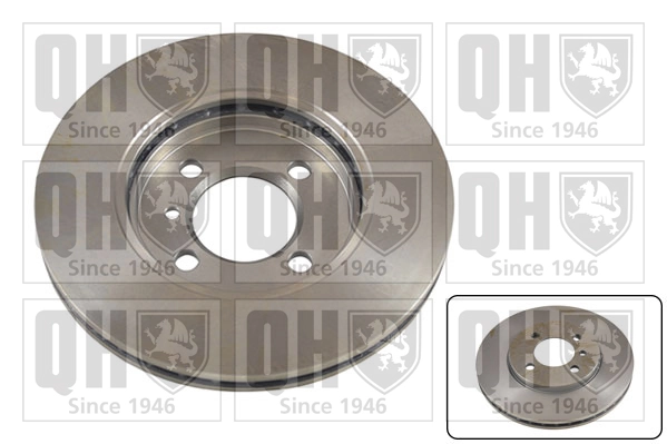 QUINTON HAZELL féktárcsa - BDC3480 - TothCarparts