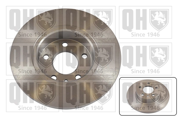 QUINTON HAZELL féktárcsa - BDC3504 - TothCarparts