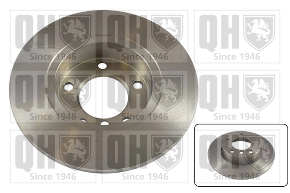 QUINTON HAZELL féktárcsa - BDC3803 - TothCarparts