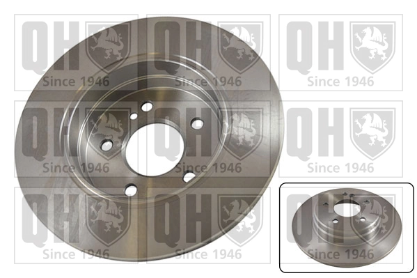 QUINTON HAZELL féktárcsa - BDC4541 - TothCarparts
