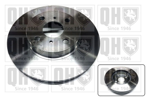 QUINTON HAZELL féktárcsa - BDC4587 - TothCarparts