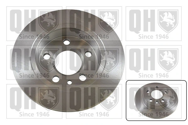 QUINTON HAZELL féktárcsa - BDC4627 - TothCarparts