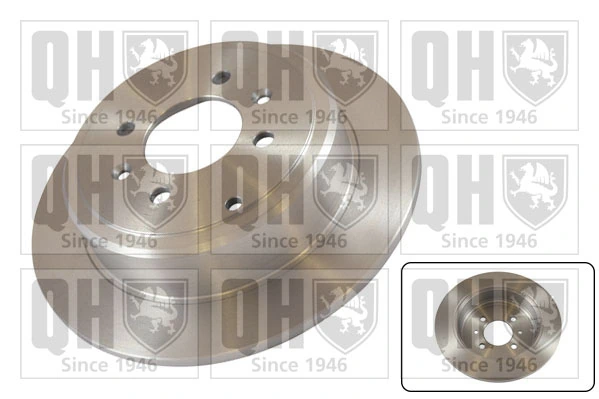 QUINTON HAZELL féktárcsa - BDC4663 - TothCarparts