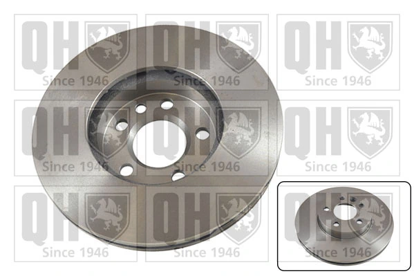 QUINTON HAZELL féktárcsa - BDC5198 - TothCarparts