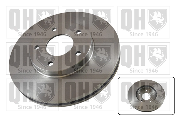 QUINTON HAZELL féktárcsa - BDC5237 - TothCarparts